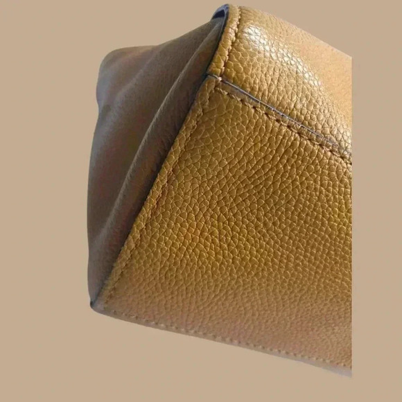 COACH Turnlock Chain Tote shoulder bag in camel - Picture 12 of 14